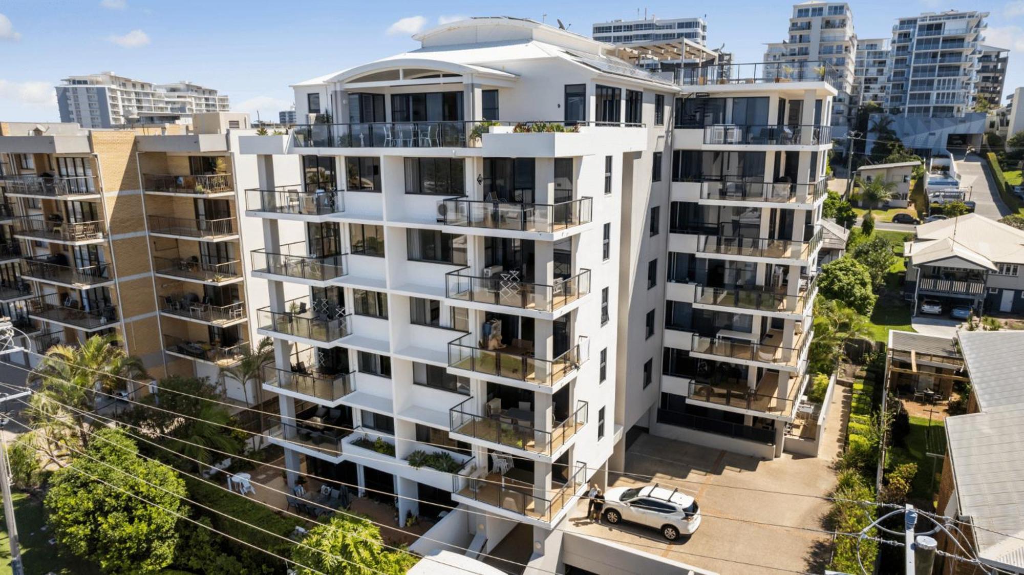 Kings Row Apartments Caloundra Eksteriør bilde